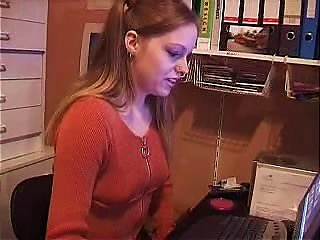 Young Kyla King Is  Porn On Her Computer